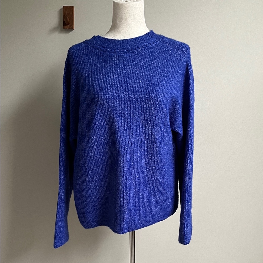 Gap Cobalt Blue Women's Crew Neck Pullover Sweater